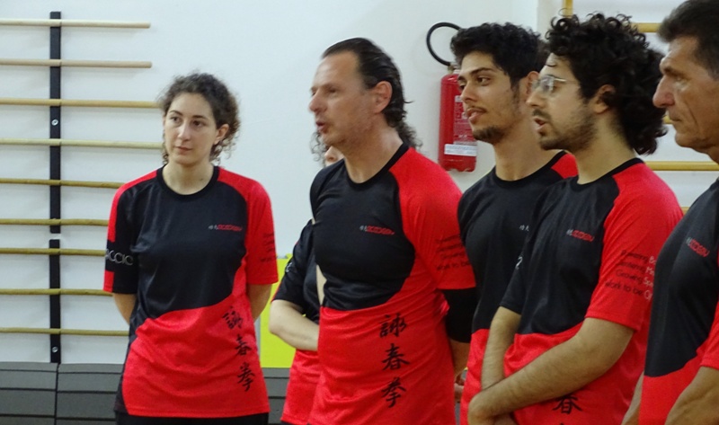 Kung Fu Academy di Sifu Mezzone Caserta Seminario di Weng Chun Tang Yik con GM Sunny So in Italia presso la scuola di arti marziali di wing chun e kung fu a Caserta (2)